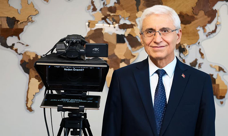 EST Rektr Prof. Dr. Adnan zcan, Beng Trk TV’de "Yeil Kamps" Vizyonunu Anlatt