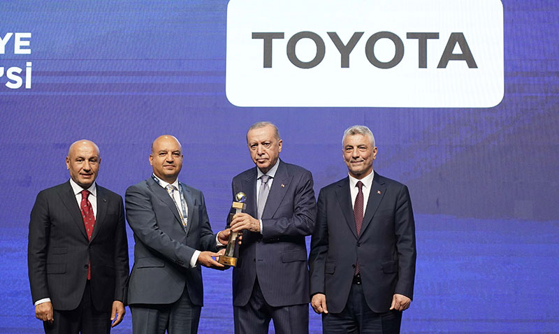Toyota Otomotiv Sanayi Türkiye, İhracatta Zirveye Oynuyor
