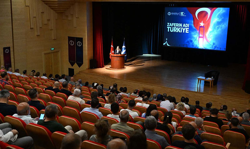 15 Temmuz Kahramanlar Anadolu niversitesinde anld