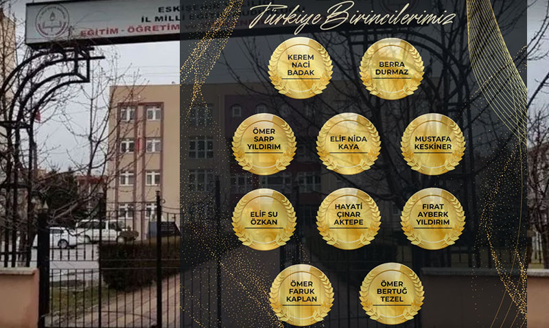 LGS’de Eskiehir’den Gurur Veren Baar: 10 Trkiye Birincisi kt!