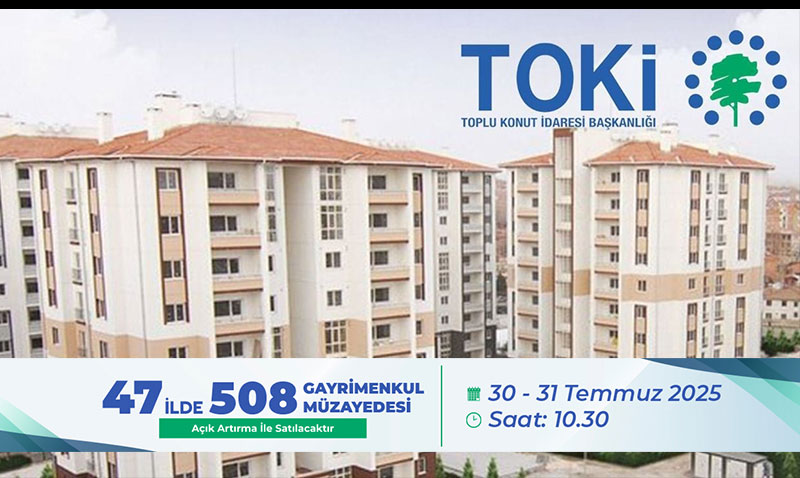 TOK’den Frsat: 47 lde Gayrimenkul Mzayedesi! Eskiehir’de de Konut Satta!