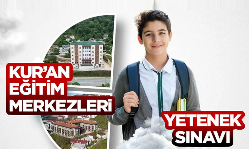 Kur’an Eitim Merkezleri Yetenek Snav