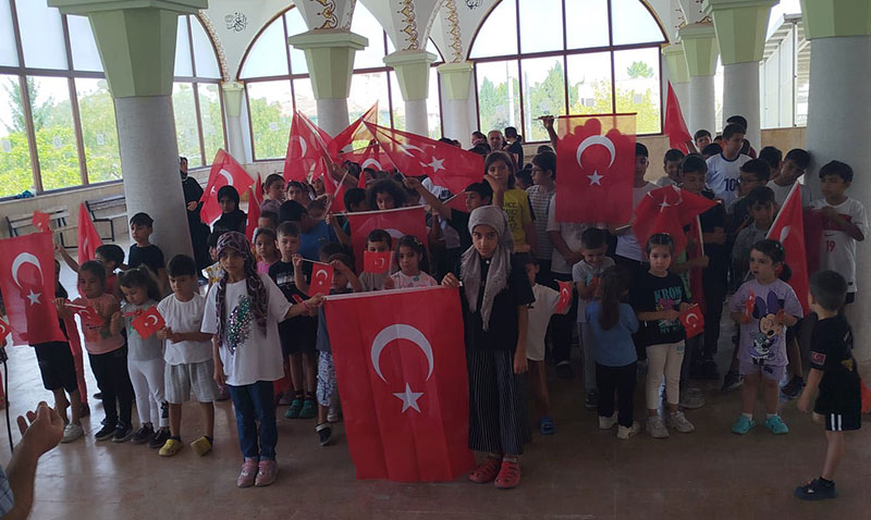 Odunpazar Hz. mer Camii’nde 15 Temmuz Demokrasi ve Milli Birlik Gn Cokusu