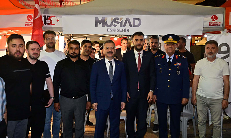 MÜSİAD Eskişehir’den 15 Temmuz Mesajı: "Demokrasimizi ve Ekonomimizi Koruduk!"