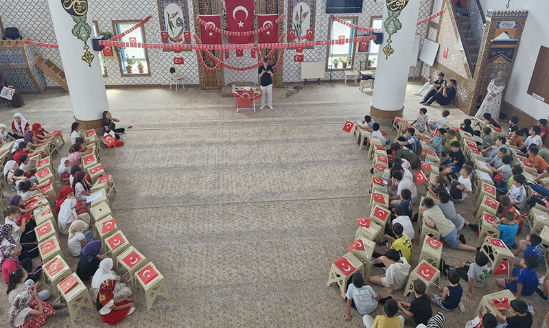 Tepeba brahim Rukiye Demirel Camii’nde 15 Temmuz Anma Program