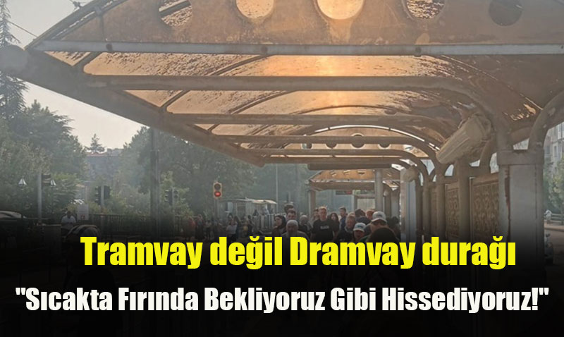Eskiehir’de Tramvay Duraklar Vatandalar syan Ettirdi