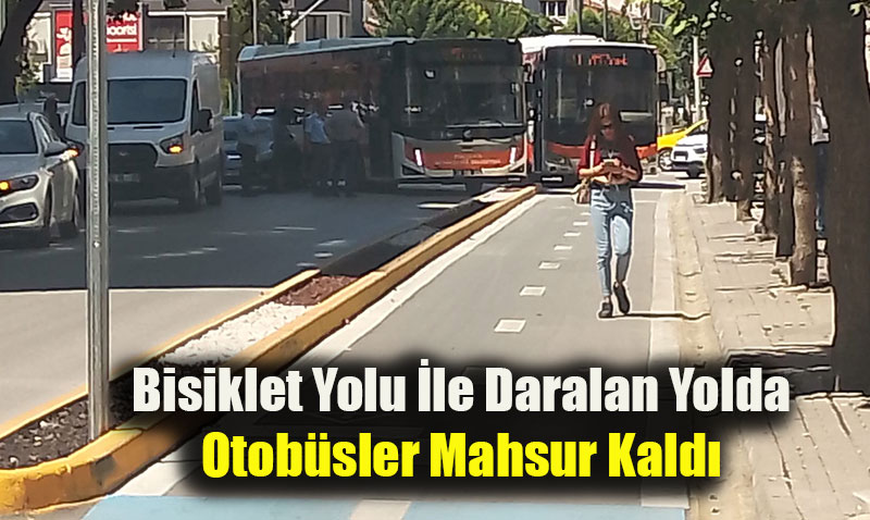 Eskiehirde Bisiklet Yolu Tartmas: Sivrihisar-1 Caddesinde Trafik Kilitlendi