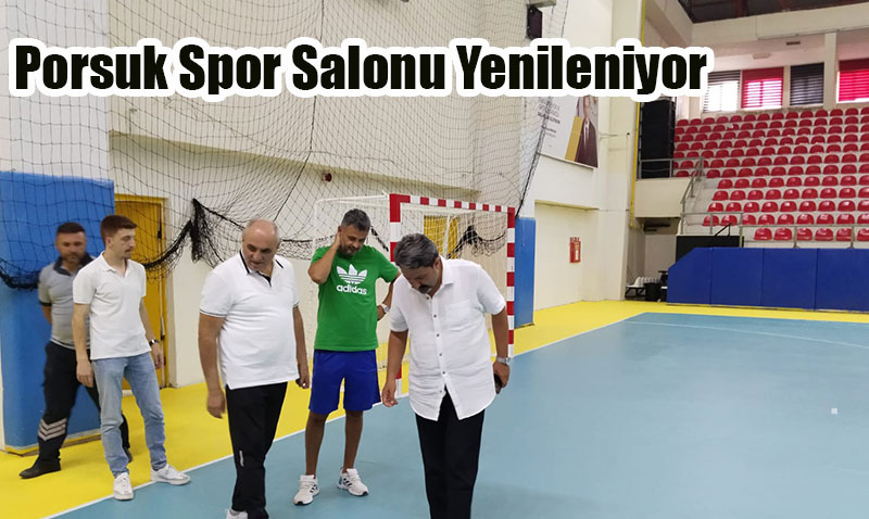 Porsuk Spor Salonu Yenileniyor: Modern ve Konforlu Bir Ortam İçin Çalışmalar Sürüyor!