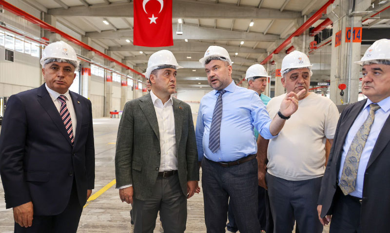 Bilecik Valisi Szer, Kra Galvaniz’in Bozyk Tesisini Ziyaret Etti