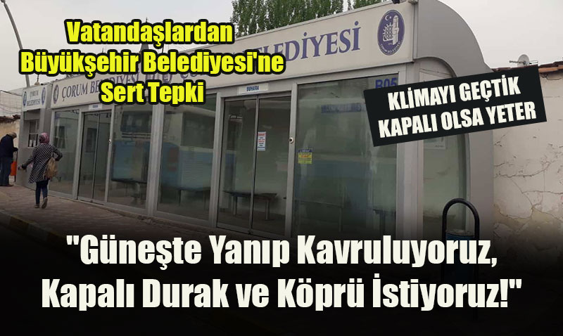 Vatandalardan Bykehir Belediyesi’ne Sert Tepki: Gnete Yanp Kavruluyoruz