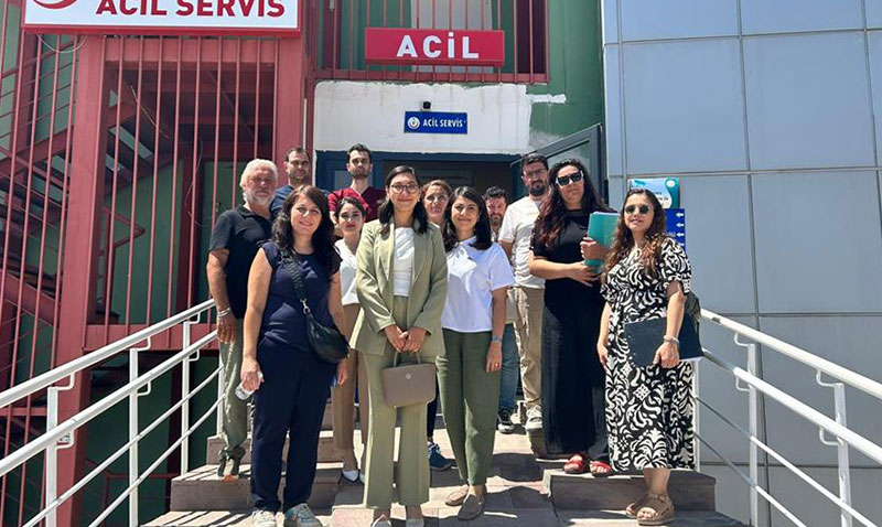 Halk Sal Hizmetleri Bakan Yardmclarndan Mihalk’taki Salk Tesislerine Yerinde nceleme
