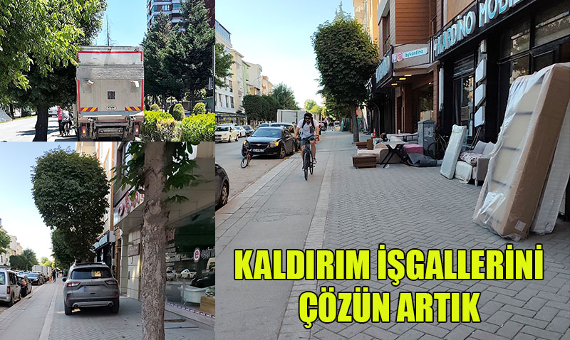 Eskişehir’de Vatandaş İsyanı: Kaldırım İşgalleri Ne Zaman Bitecek?