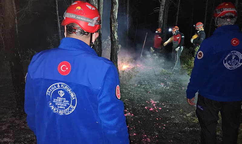 TDV Eskişehir Arama Kurtarma Ekibi, Sakarya-Bilecik Yangınında Görev Başında!