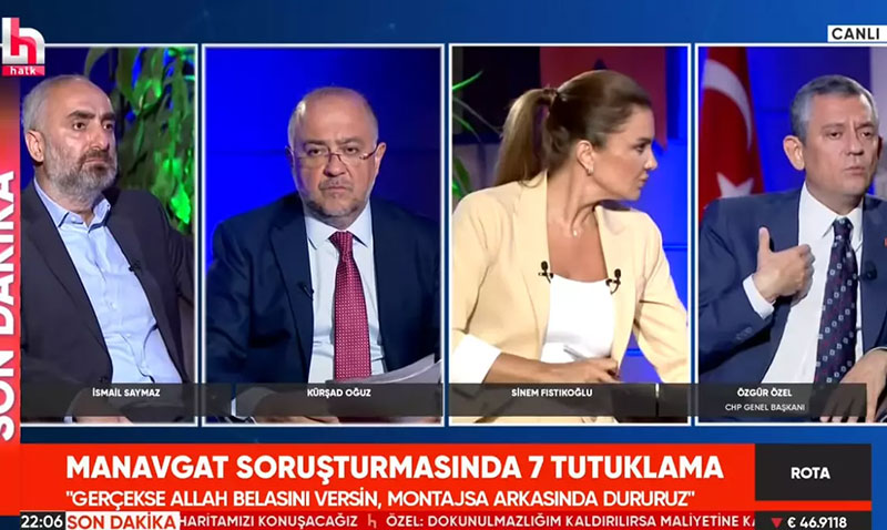 Özgür Özel canlı yayında itiraf etti: Allah bin kere cezasını versin