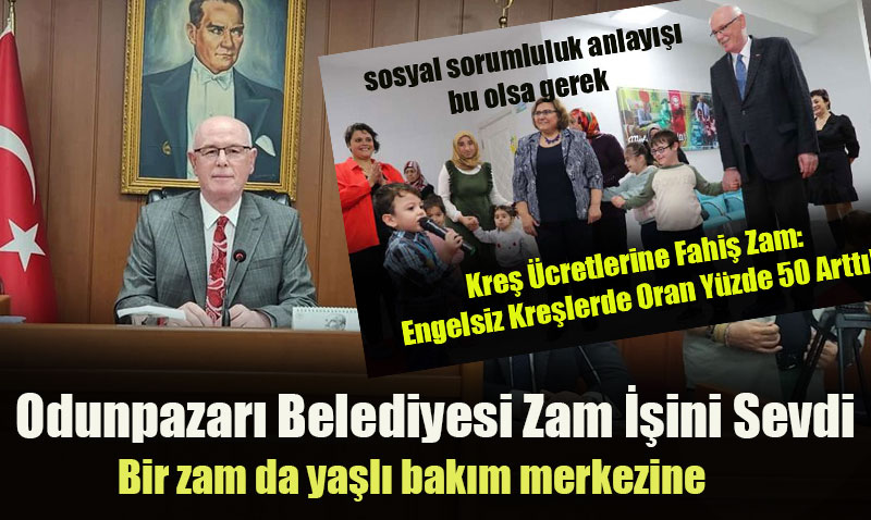 Odunpazar Belediyesi’den Krelerden Sonra Yal Bakm Evine de Zam