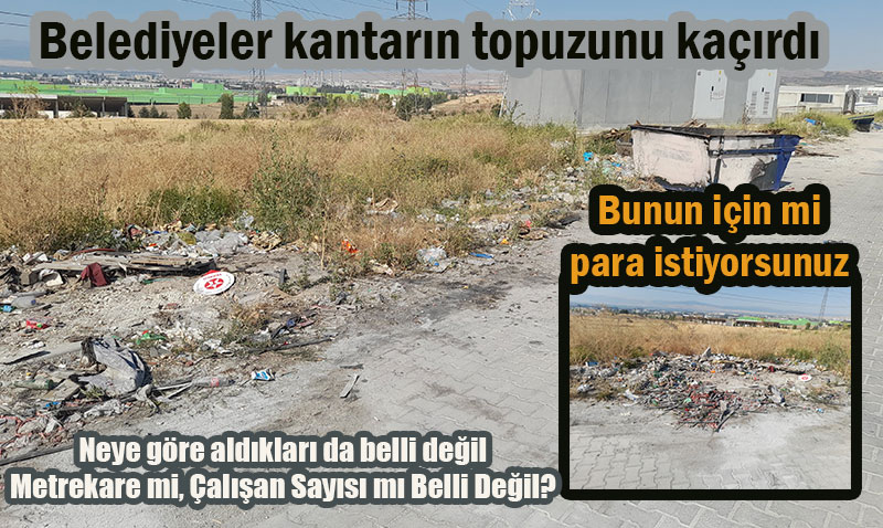 Belediyelerin Tartmal ’evre Vergisi’ ileden kard