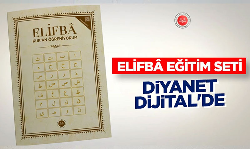 Elif Ba Eitim Seti Diyanet Dijital’de
