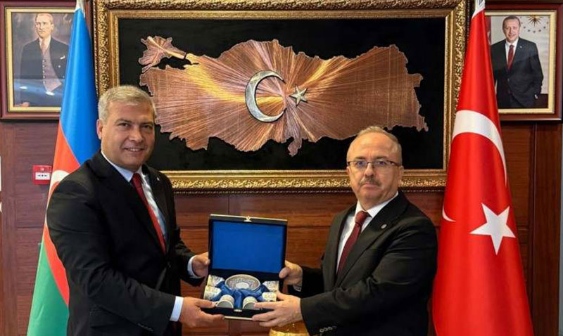 Anadolu Üniversitesi Rektörü Adıgüzel’den Bakü Büyükelçisi’ne Ziyaret