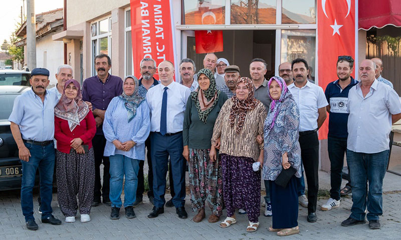 İl Müdürü Yüksel Çil Kızılinler’de Çiftçilerle Buluştu