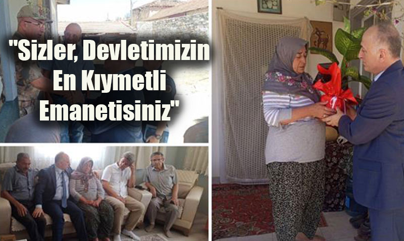 Orman Şehidi Tolunay Kocaman’ın Ailesine Anlamlı Ziyaret