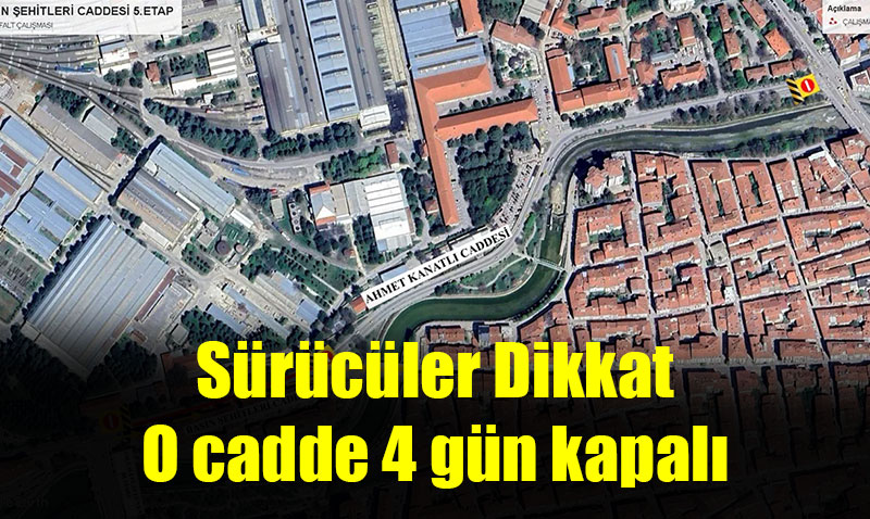 Eskiehir’de lek Cadde 4 Gn Boyunca Trafie Kapatlacak