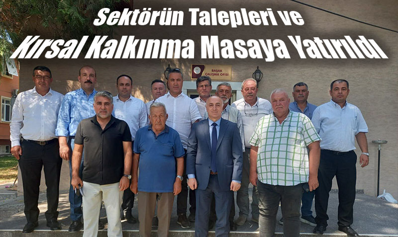 l Mdr Yksel il, Ziraat Odalar Bakanlar le stiare Toplants Yapt