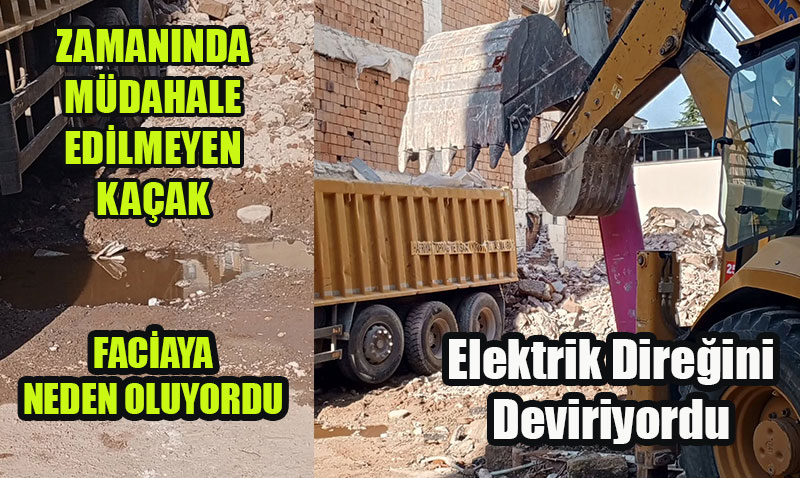 Eskiehirde Faciann Eiinden Dnld: Gnlerce Akan Su Elektrik Direini Deviriyordu