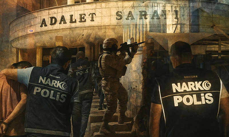 70 lde Narkotik Operasyonu, 940 pheli Yakaland