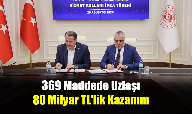 11 Hizmet Kolunda 369 Maddede Uzlaşı Sağlandı