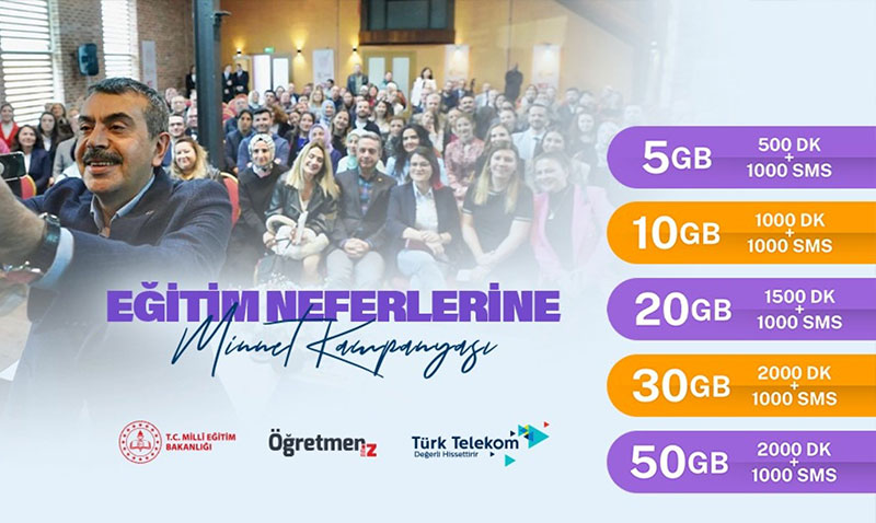 MEB ve Türk Telekom’dan Öğretmenlere Özel İletişim Avantajları