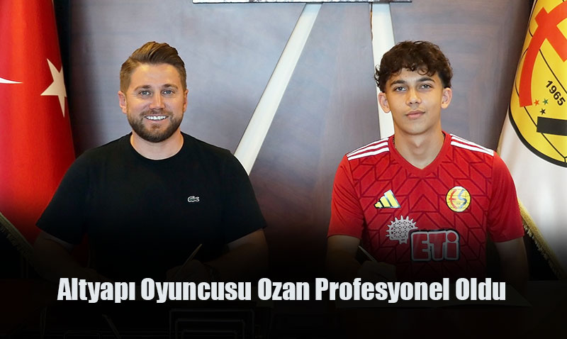 Eskişehirspor, Altyapı Oyuncusu Ozan İsmail Cörüt’ü Profesyonel Yaptı