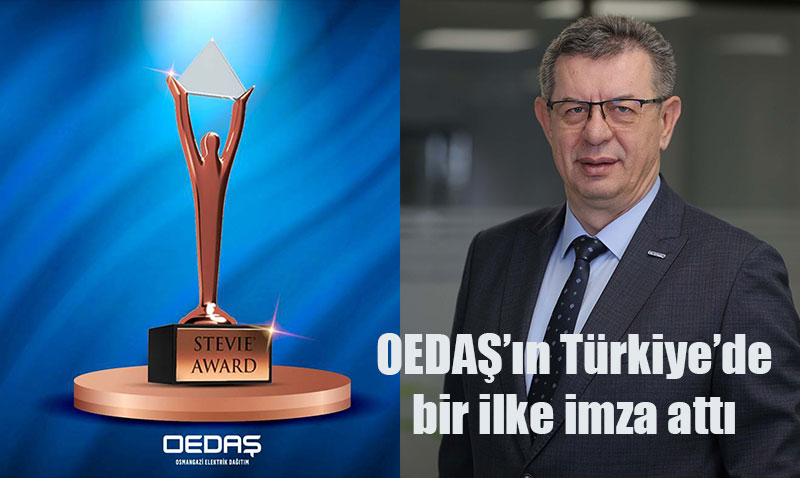OEDAŞ’ın ‘Kısmi Deşarj Tespiti’ Projesine Uluslararası Stevie Ödülü