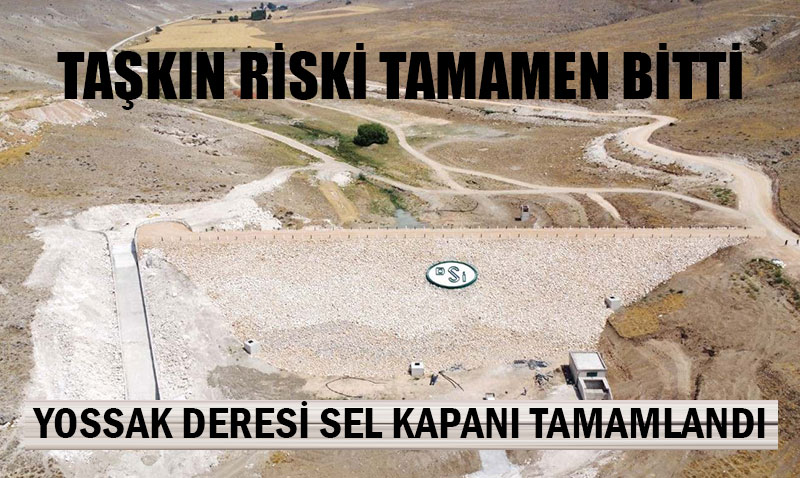 DSİ Tarafından Odunpazarı Yossak Deresi Sel Kapanı Tamamlandı