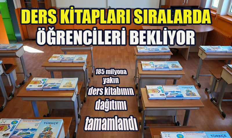 Ücretsiz Ders Kitapları Sıralardaki Yerini Almaya Başladı