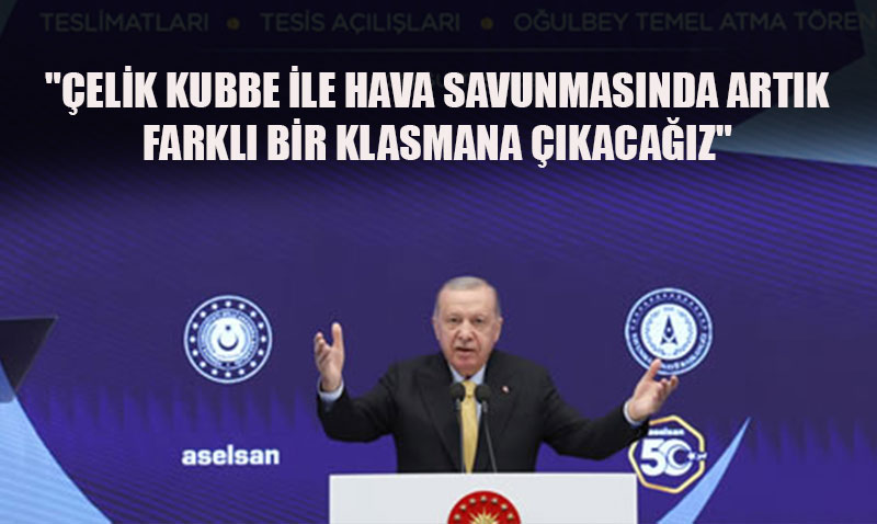 Erdoğan: "Ordumuzun İhtiyaçlarını Yüzde 80 Oranında Yerli Sistemlerle Karşılıyoruz"