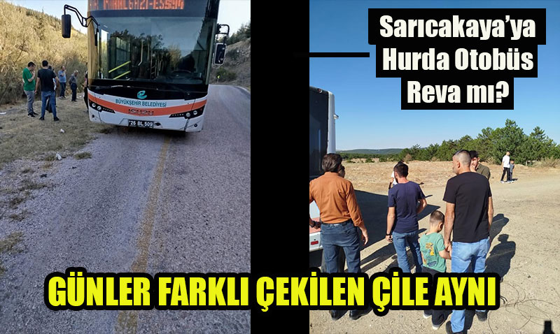 VATANDAŞ TEPKİSİ: “Sarıcakaya Halkı Çile Çekiyor”