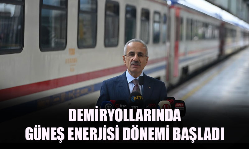 Demiryollarnda Gne Enerjisi Dnemi Balad