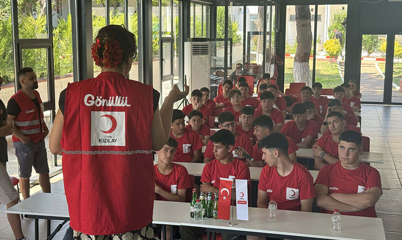 Türk Kızılay Gençlik Kampları Başladı