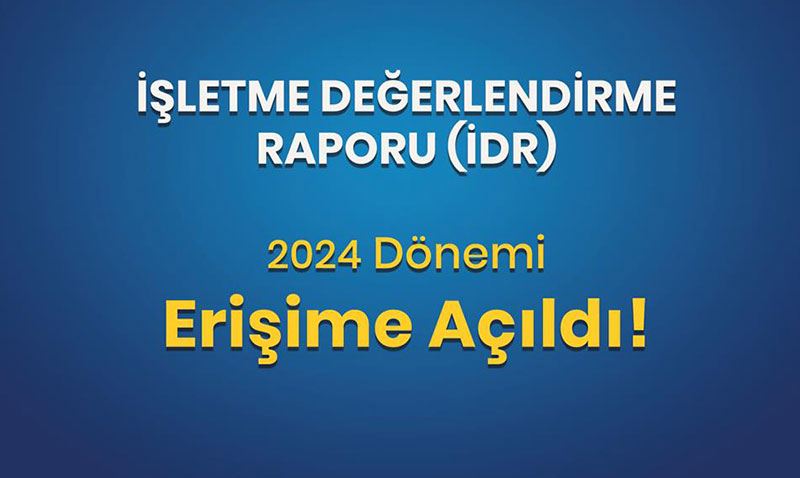 KOSGEB’den letmelere zel Rapor: letme Deerlendirme Raporu (DR)