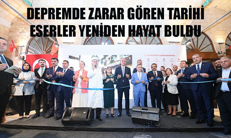 Depremde Zarar Gören Tarihi Eserler Gaziantep’te Yeniden Hayat Buldu