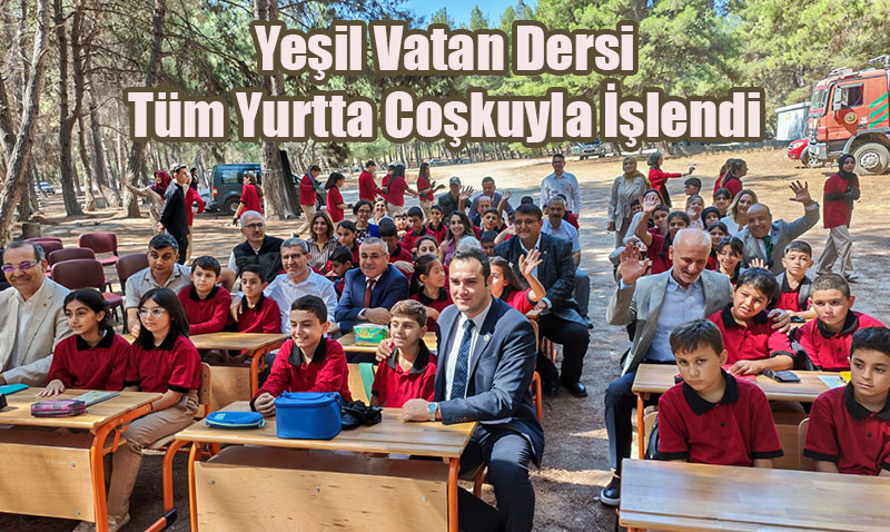 2025-2026 Eğitim Yılı "Yeşil Vatan" Dersiyle Başladı