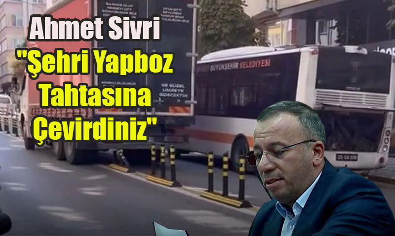 AK Parti’den Eskişehir Trafiği Eleştirisi: "Şehri Yapboz Tahtasına Çevirdiniz"