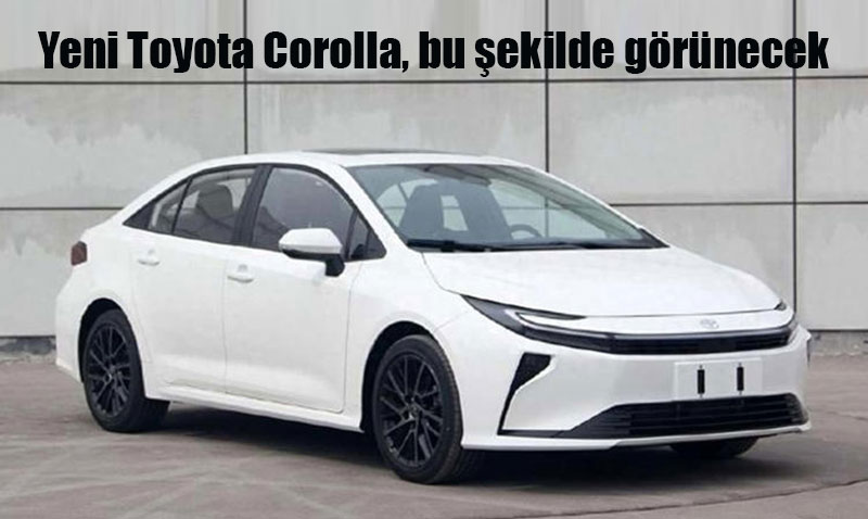Yeni Toyota Corolla Makyajı Ortaya Çıktı