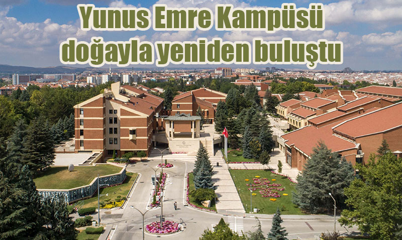 Anadolu Üniversitesi’nden Yeşil Dönüşüm: Kampüs Doğayla Yeniden Buluştu