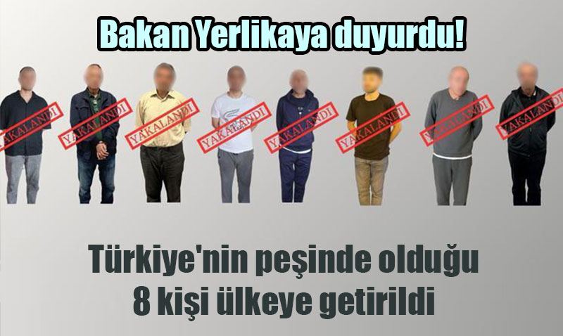 İçişleri Bakanı Ali Yerlikaya: "Kaçamayacaksınız!"