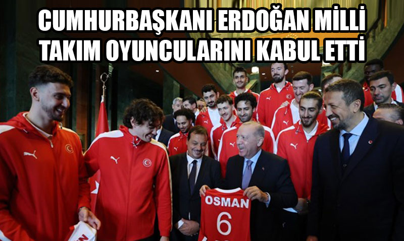 Cumhurbakan Erdoan, Milli Takm Oyuncularn Arlad