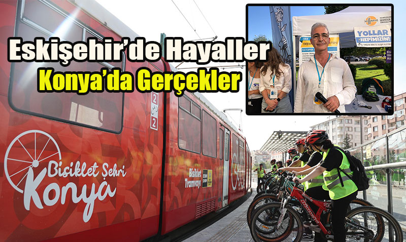 Eskiehir Bisiklet Bakenti Hayali Kurarken, Konya Avrupa Bisiklet Bakenti Oldu