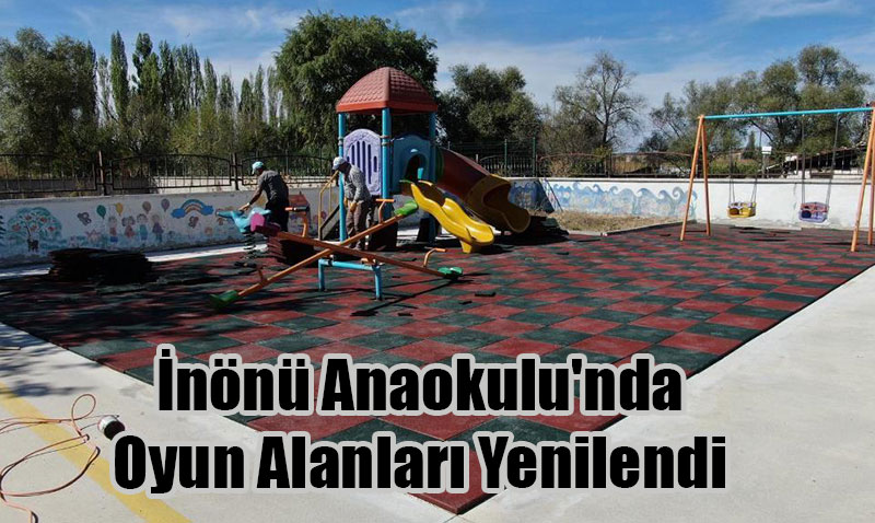 nn Anaokulu’nda Oyun Alanlar Yenilendi