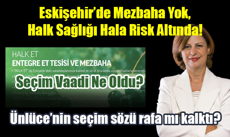 Eskiehirde Mezbaha Yok, Halk Sal Risk Altnda!
