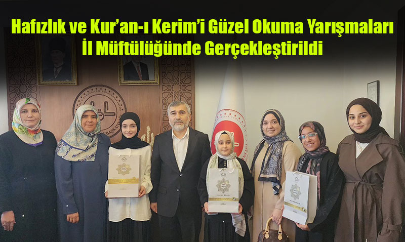 Eskiehir’de Hafzlk ve Kur’an- Kerim’i Gzel Okuma Yarmalar Dzenlendi
